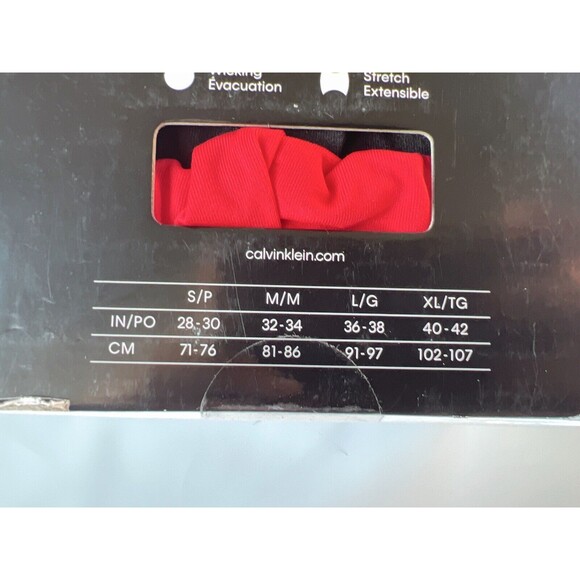 CALVIN KLEIN MICROFIBER 4-PACK HIP BRIEFS MEN SIZE XL $49.50 NWT - Picture 4 of 4